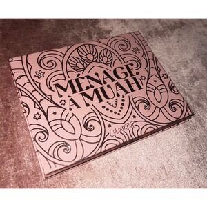 ColourPop Menage A Muah 12 Pan Eyeshadow Palette Mauve Pink Burgundy Gold NEW